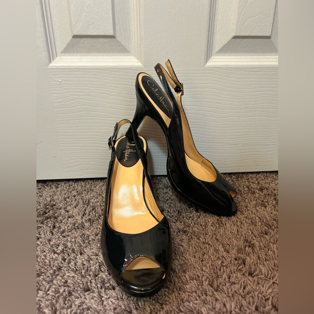 Charles by Charles David Black Stiletto Heels